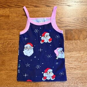 The Beaufort Bonnet Company Navy and Pink Santa Camisole